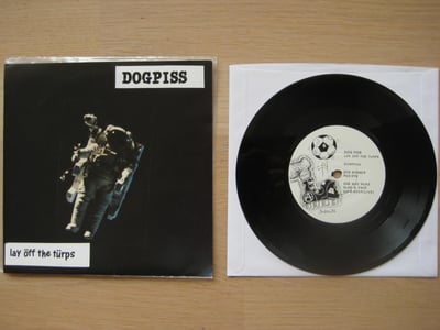 Dogpiss: Lay Öff The Türps (Rugger Bugger Discs 1996 / black)