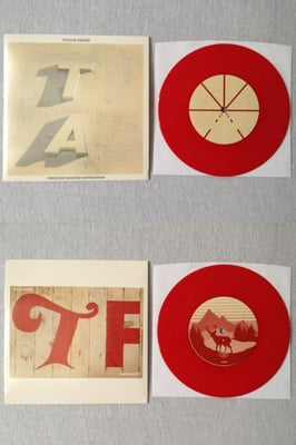 Touche Amore / Title Fight - Split (1st press, red, Record Store Day 2013 /1000)