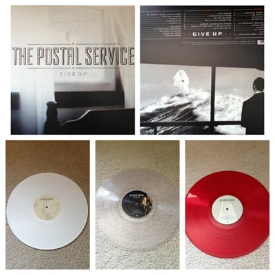 The Postal Service - Give Up (4th Pressing, 3xLP - Red/White/Clear /3750) [Loser Edition] Sub Pop Records