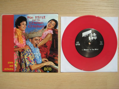 Me First And The Gimme Gimmes: Bowling Bag 7'' #11 - Bob (Fat Wreck Chords 2001 / red) /500