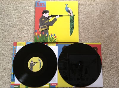 Fun. - Aim And Ignite (2nd Press, Black 2xLP Etched D Side W/ CD /?) Nettwerk Records