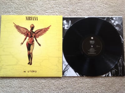 Nirvana - In Utero (3rd Press, Black 180g /?) Universal Records
