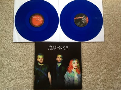 Paramore - Paramore (1st Press, Blue /1500) [Hot Topic Exclusive] Fueled By Ramen Records