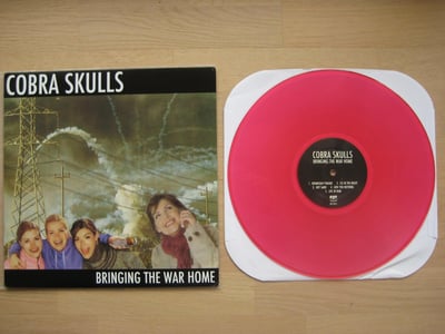 Cobra Skulls: Bringing The War Home (Fat Wreck Chords 2011 / pink / lyric sheet) /312