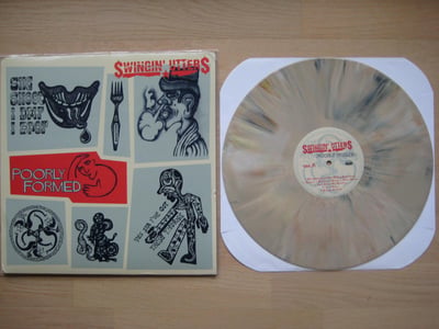 Swingin' Utters: Poorly Formed (Fat Wreck Chords 2013 / tan / lyric sheet) /417