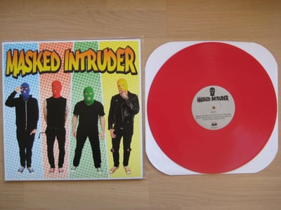 Masked Intruder: s/t (Fat Wreck Chords 2013 / red / lyric sheet / download code) /160