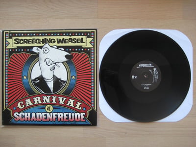 Screeching Weasel: Carnival Of Schadenfreude (Recess Records 2011 / black) /500