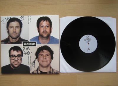 Scorpios: s/t (Not On Label / 2011 / black / sleeve signed by Joey, Jon & Brian)