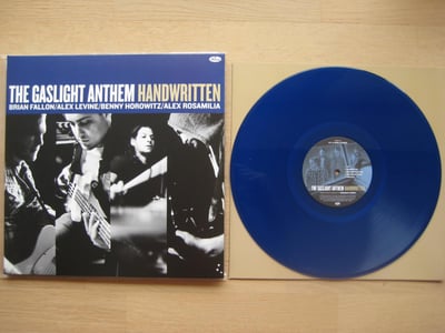 The Gaslight Anthem: Handwritten (Mercury Records 2012 / blue / EU / 180g / gatefold)