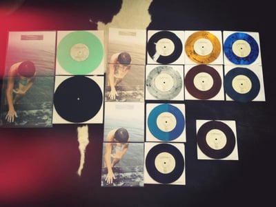 The Saddest Landscape/Pianos Become The Teeth - Split 2nd Pressing /058 on Black w/White Stripe Vinyl