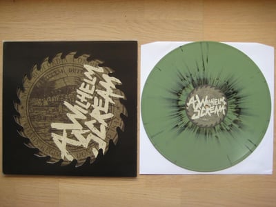 A Wilhelm Scream: s/t EP (Paper + Plastick Records 2009 / green w/ black sunburst / die-cut cover / gatefold) /333