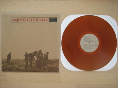 Boysetsfire: After The Eulogy (Victory Records 2000 / brown / lyric sheet) /509