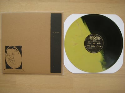Boysetsfire: This Crying, This Screaming, My Voice Is Being Born (Magic Bullet Records 2011 / clear green/opaque yellow split / booklet / download code / 3rd press)