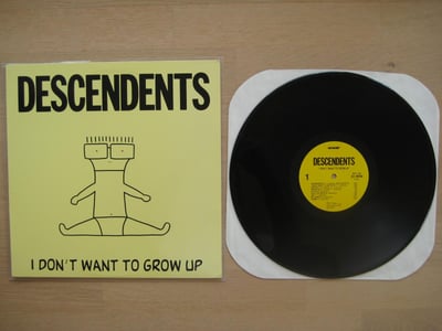 Descendents: I Don't Want To Grow Up (SST Records 1987 / black / 2nd press)