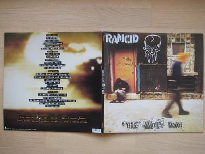 Rancid: LIfe Won't Wait 2xLP (Epitaph Records 1998 / orange / gatefold)