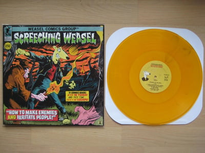 Screeching Weasel: How To Make Enemies And Irritate People (Recess Records 2013 / gold / gatefold / repress) /500
