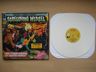 Screeching Weasel: How To Make Enemies And Irritate People (Recess Records 2013 / white / gatefold / repress) /500