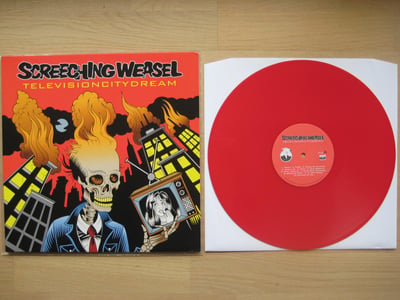 Screeching Weasel: Television City Dream (Fat Wreck Chords 2010 / red / / lyric sheet / repress) /300
