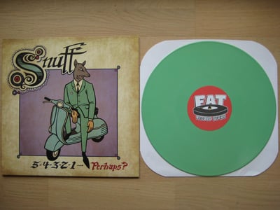 Snuff: 5-4-3-2-1 ... Perhaps? (Fat Wreck Chords 2013 / lima bean green / lyric sheet / FAT store exclusive) /100