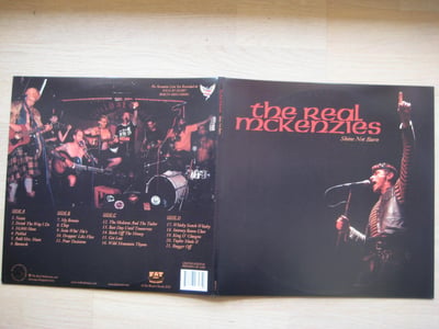 The Real McKenzies: Shine Not Burn 2xLP (Fat Wreck Chords 2010 / red + gold / gatefold) /325