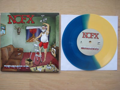 NOFX: Xmas Has Been X'ed (Fat Wreck Chords 2013 / canary/aqua split) /419