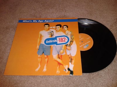blink-182 - What's My Age Again? | Black (Italy exclusive) | 2000 | MR 06-00