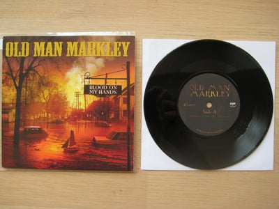 Old Man Markley: Blood On My Hands (Fat Wreck Chords 2012 / black)