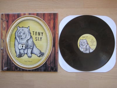 Tony Sly: Sad Bear (Fat Wreck Chords 2011 / brown / lyric sheet) /328