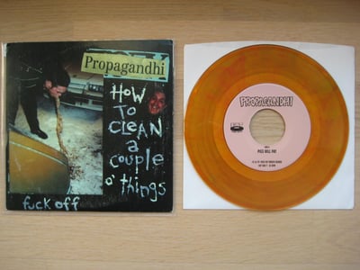 Propagandhi: How To Clean A Couple O'Things (Fat Wreck Chords 1993 / orange)