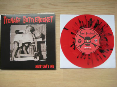 Teenage Bottlerocket: Mutilate Me (Fat Wreck Chords 2011 / red w/ black splatter) /305