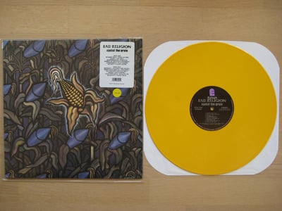 Bad Religion: Against The Grain (Epitaph Records 2009 / yellow, opaque / lyric sheet / 2nd press) /500