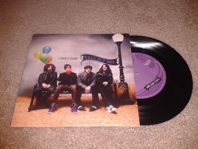 Fall Out Boy - I Don't Care | Black (UK exclusive) | 2008 | 1788724