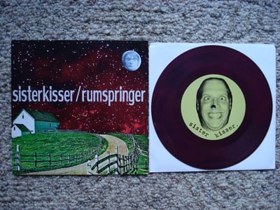 Sister Kisser/Rumspringer - Split (Night Time Purple) Dead Broke Exclusive /100