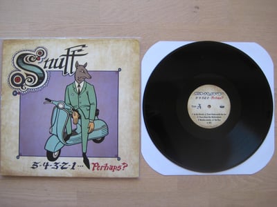 Snuff: 5-4-3-2-1 ... Perhaps? (Fat Wreck Chords 2013 / black / lyric sheet / download code)