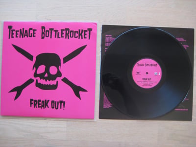 Teenage Bottlerocket: Freak Out! (Fat Wreck Chords 2012 / black / poster / download code)