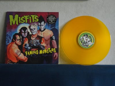 MISFITS: Famous Monsters (yellow vinyl)