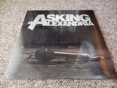 Asking Alexandria | Stand Up And Scream | 2011 | Blue/Red Marble | Sealed