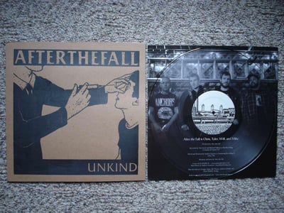After The Fall - Unkind (Clear) Silk Screen Cover /50