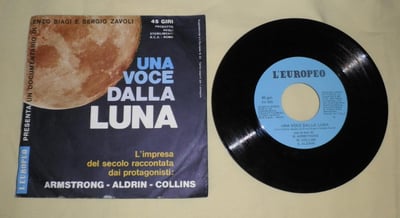 Enzo Biagi e Sergio Zavoli - Una Voce dalla Luna (black)