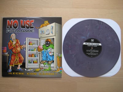No Use For A Name: Leche Con Carne (Fat Wreck Chords 2008 / purple / lyric sheet / classic color repress) /550