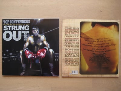 Strung Out: Top Contenders 2xLP (Fat Wreck Chords 2011 / pink + white / insert / gatefold) /439