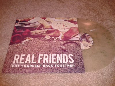 Real Friends - Put Yourself Back Together | Clear w/ Blue Splatter | /800 (2013)