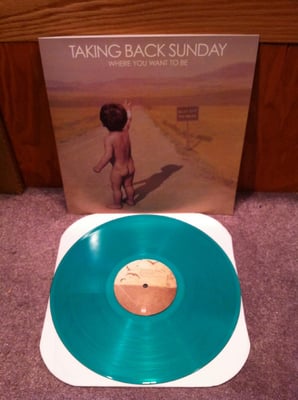 Taking Back Sunday - Where You Want To Be (First Press: Clear Green /2404)