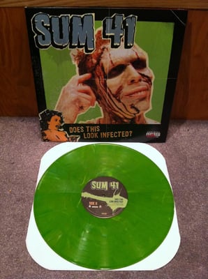 Sum 41 - Does This Look Infected? (First Press: Green 180-gram /500)