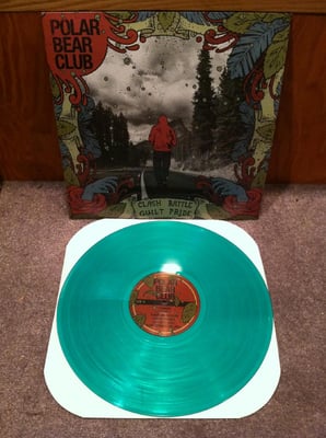 Polar Bear Club - Clash Battle Guilt Pride (Second Press: Translucent Green)