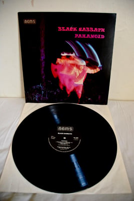 Black Sabbath - Paranoid (NEMS Pressing 1976, NEL6003, Black)