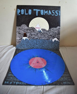 Rolo Tomassi - Hysterics (Destination Moon Records 2011, RE, Blue w/ Yellow and Grey splatter /400)
