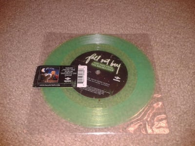 Fall Out Boy - "The Take Over, The Breaks Over" | Neon Green (UK exclusive) | 2007 | 1739380