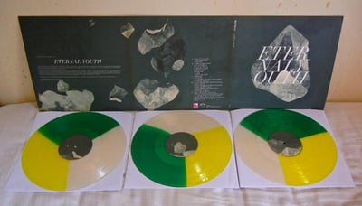 Rolo Tomassi - Eternal Youth (Holy Roar Records 2011, 3LP Yellow/Green/Clear Tri-colour /200)