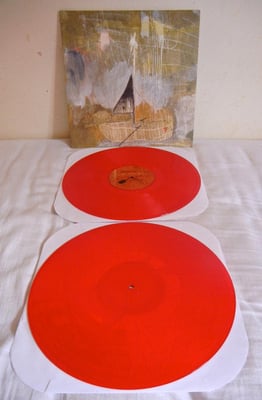 La Dispute - Somewhere At The Bottom Of The River Between Vega And Altair (No Sleep Records 2012, NSR012, 6th Pressing, 2LP Transparent Red w/ Etched D-side /1400)